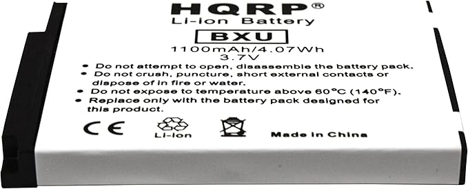 HQRP Battery Compatible with Summer Infant 02800-02 JNS150-BB42704544 Baby Touch 02000 02000Z 02004 02000-10, Baby Touch 2 Video Monitor System PZK-846R 28490 28030 28034 28035 02040 02044 02800 02804