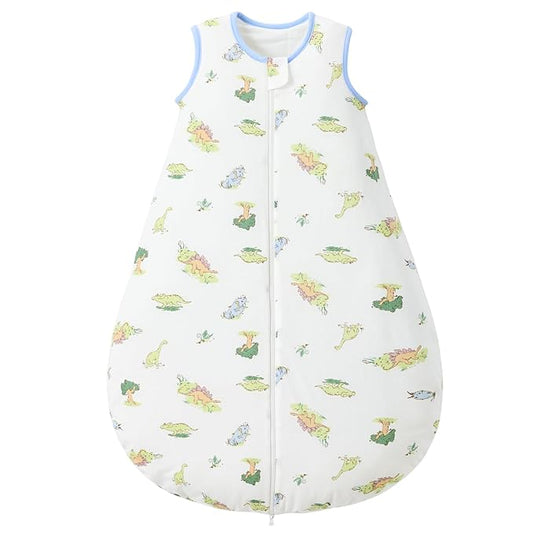 Duomiaomiao 2.5 TOG Baby Sleep Sack 100% Cotton Winter Baby Wearable Blanket, Warm Quilted Comfy Toddler Sleeping Sack