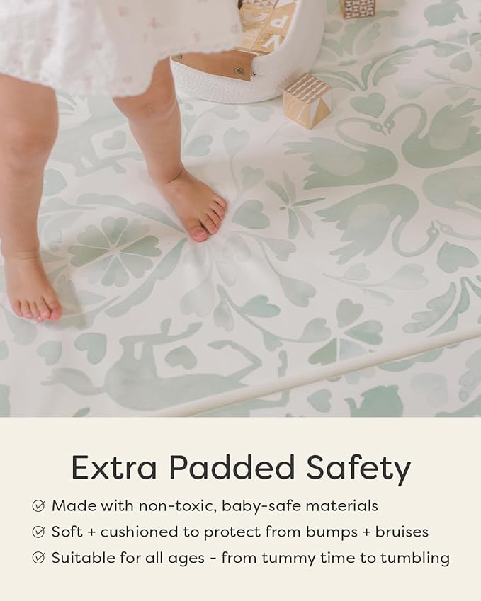 House of Noa Foldable Baby Tumbling Mat – Foldable Kids Play Mat | Durable, Stylish, and Cushioned Design