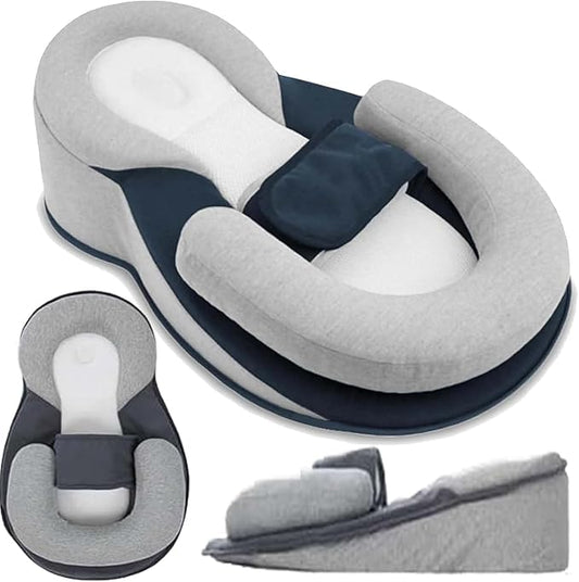 Lounger Pillow Cushion Reflux Breastfeeding Pillow Anti Overflow Pillow Rest Nest Bed