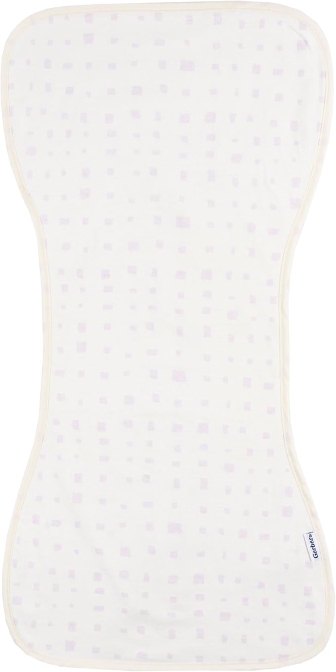 Gerber Baby Unisex Burp Cloths, Pink, Size 10.5" x 21" (Pack of 60)