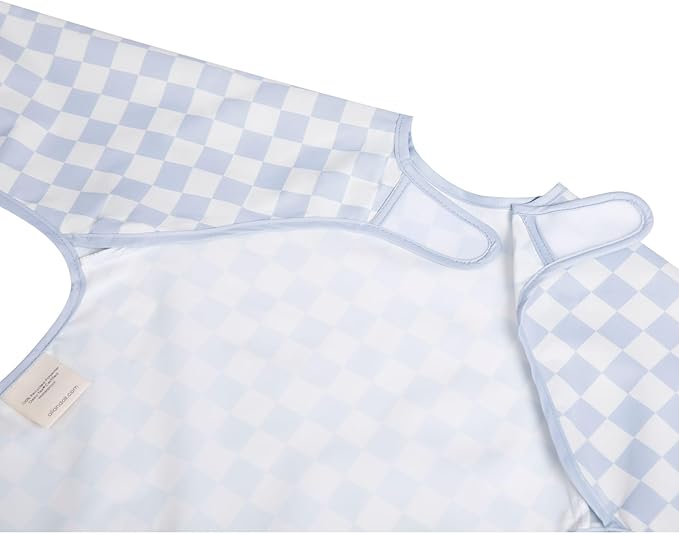 Ali+Oli Smock Bibs for Babies, BPA-Free Oeko-Tex Certified, Waterproof Baby Smock, Machine Washable, Toddlers Ages 6m+