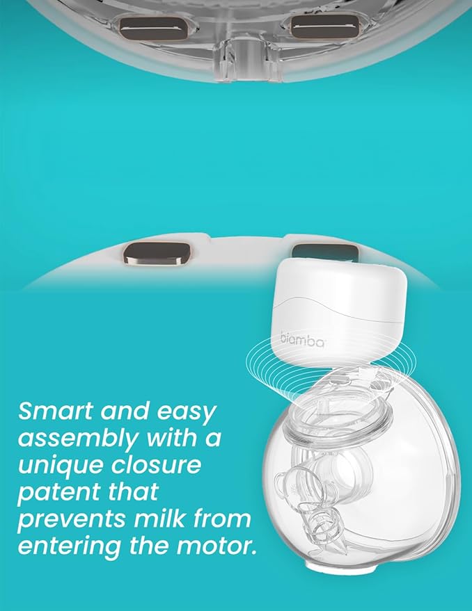 Pump Up Portable Breast Pump Hands Free - Wireless in-Bra Wearable Breast Milk Extractor, Smart Modes & Suction Levels, Extended Battery Life, Ultra Quiet Motor, 180mL Capacity, Single Pack