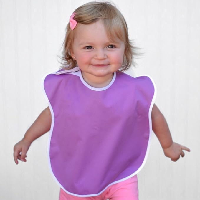 Large Waterproof Bibs Pastel Collection - 4pk, 12pk, 48pk