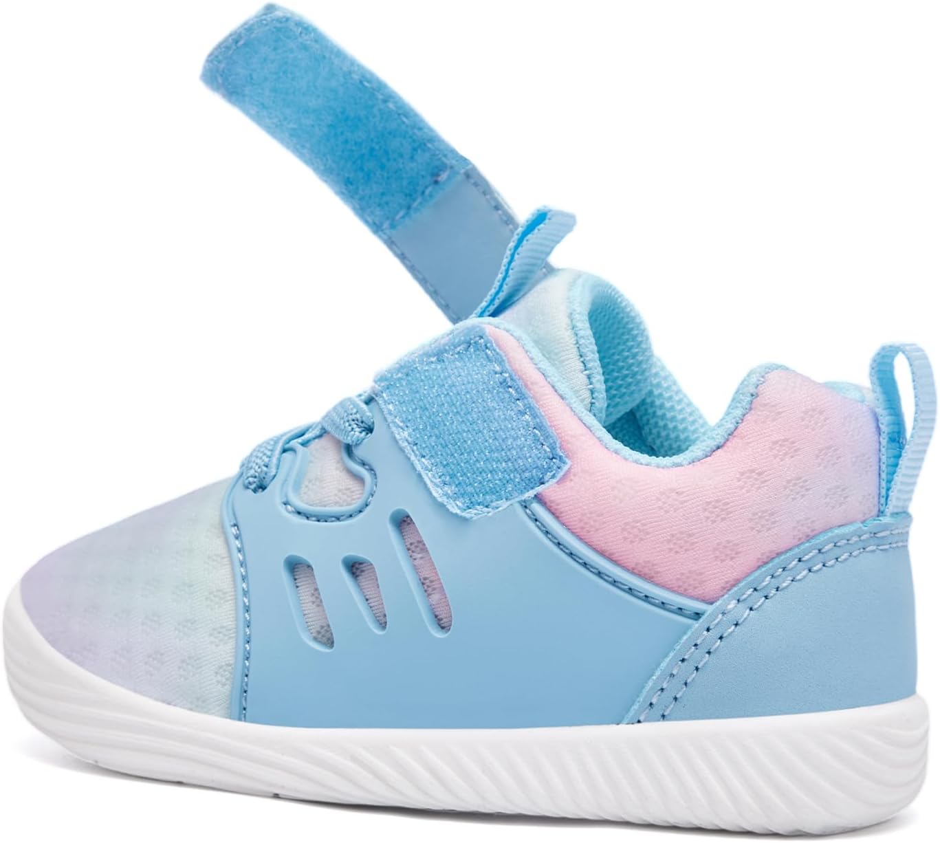 MORENDL Toddler Sneakers Baby Boys & Girls Barefoot Shoes Lightweight Breathable Walking Running Tennis Athletic Sport Shoes