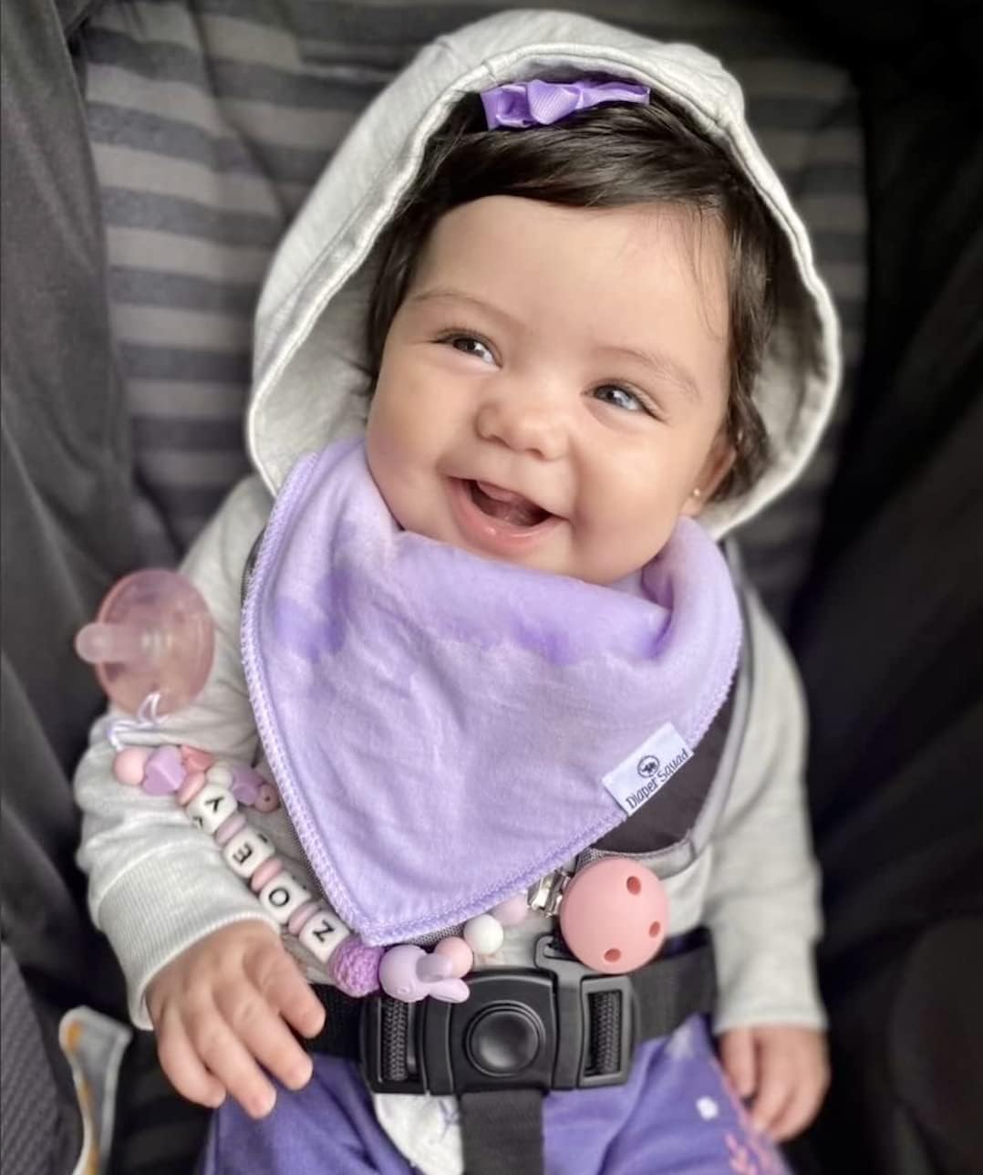 DiaperSquad's Baby Bibs for Drooling and Teething, Bibs for Boys, Baby Girl - Solid Cotton Baby Drool Bibs