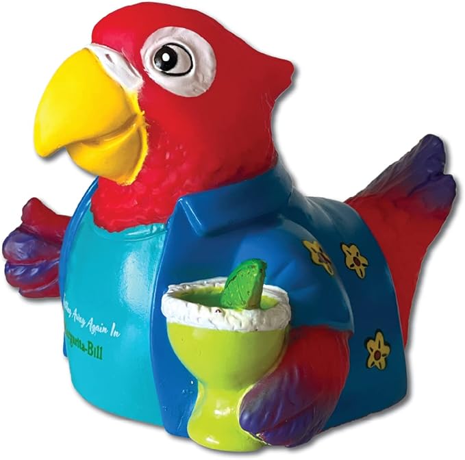 CelebriDucks - Tasting Away Again in Margarita-Bill - Floating Rubber Ducks - Collectible Bath Toy Gift for Kids & Adults of All Ages