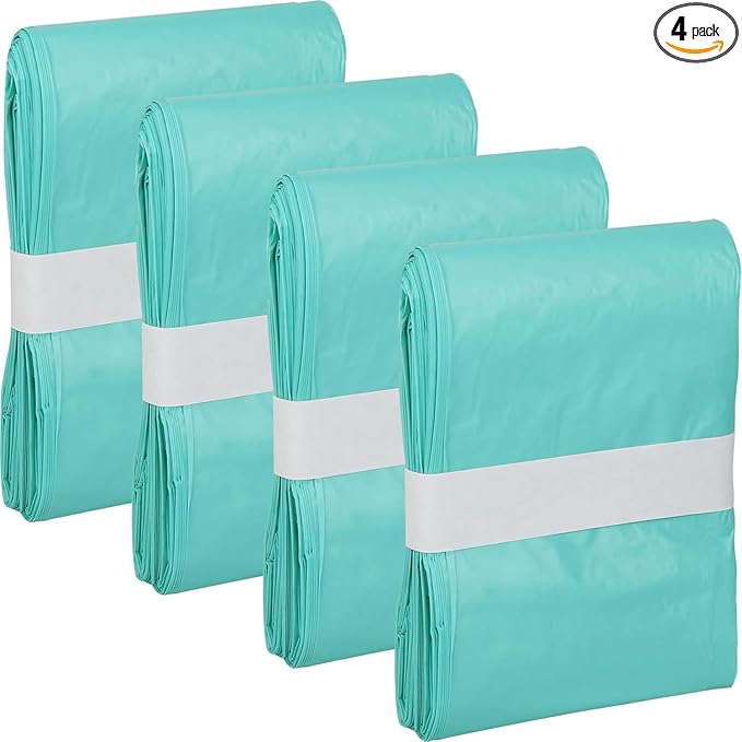 Adult Diaper Liner Refills, Compatible with Janibell Akord 280 Slim Model Pail, Odor-Seal Technology, Adult Diaper System, A Single Liner Pack Will Last Holds Up to 550 Diapers/Briefs, 4-Pack