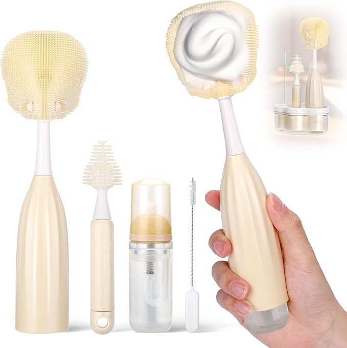 XANGNIER Water Bottle Cleaner Brush Set