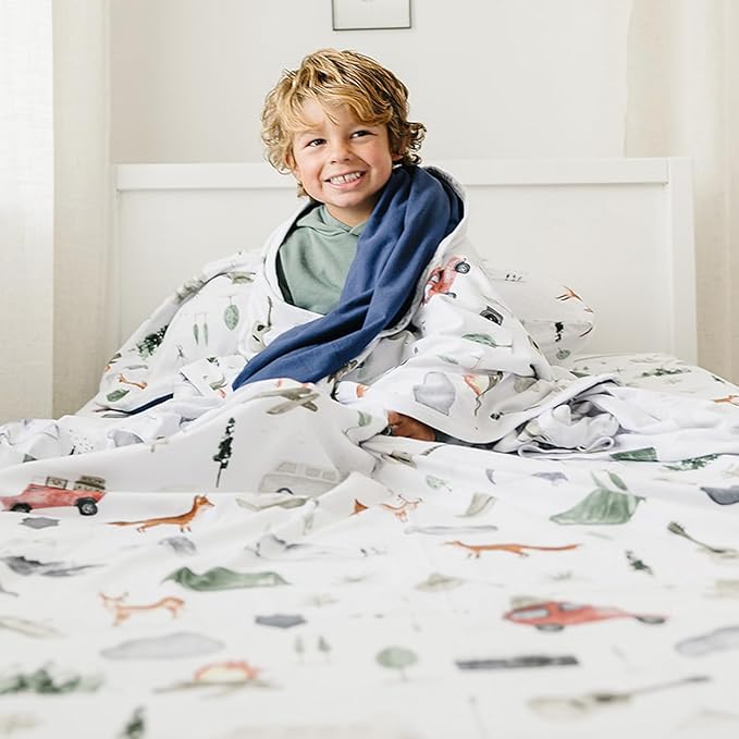 Pobi Baby Premium Baby Blanket, Soft Stretchy Quilt for Babies, Toddlers, Kids (Explore)