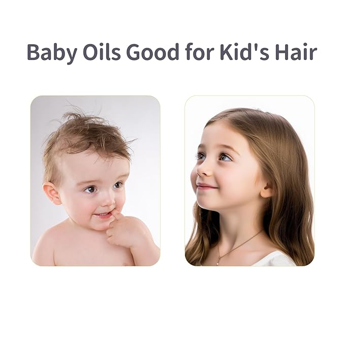 NENNEKO Baby Oil – Organic Unscented Baby Massage Oil for Newborns, Enriched with Mineral & Sunflower Oil – Gentle Moisturizer & Soothing Care – Coconut Oil for Soft, Hydrated Baby Skin