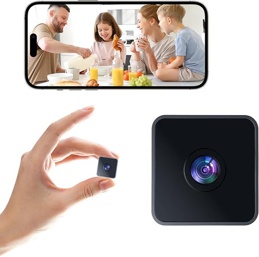 2K Hidden Cameras - Indoor Camer - Nanny Camera - WiFi Wireless Cam - Home Camer for Pet/Baby - with Night Vision - HD Surveillance Cam - Surveillance Cameras with Motion Detection and Night Vision