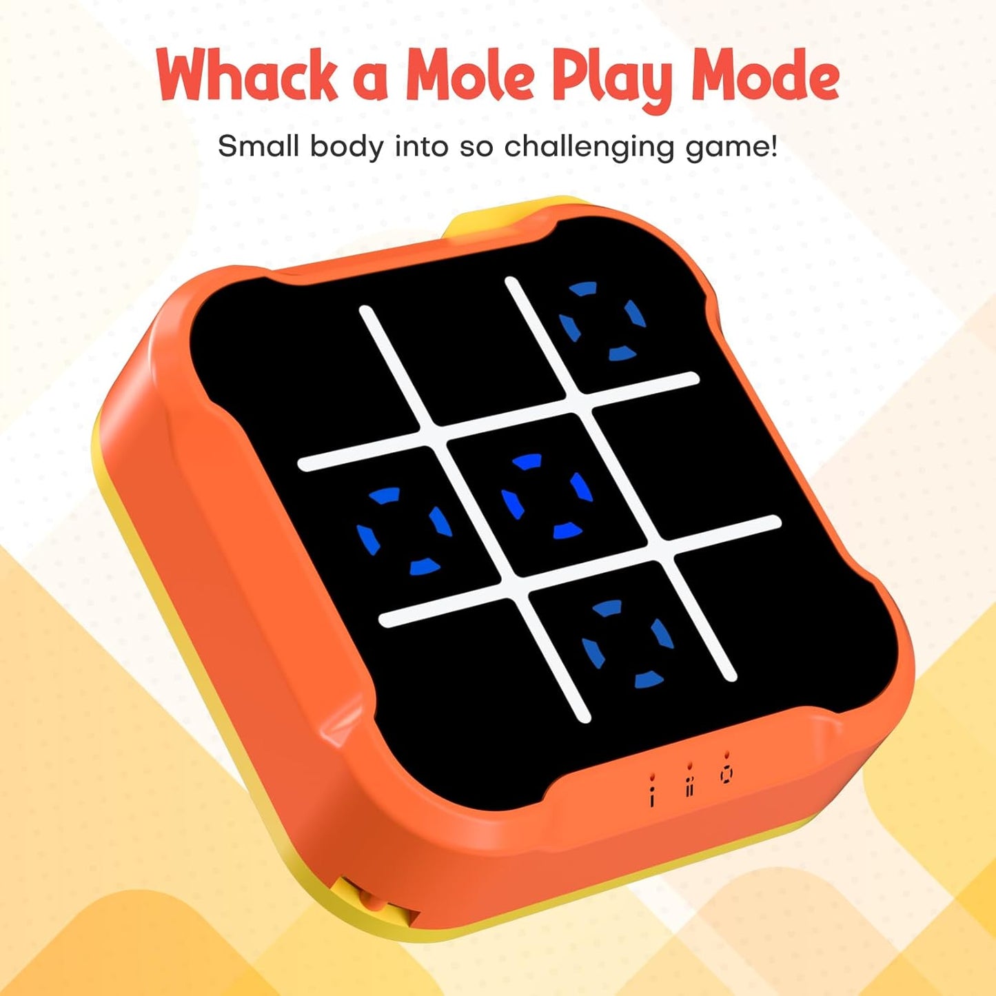 Tic Tac Toe Bolt Game, Handheld Electric Puzzle Game, Gift Ideal for Kids and Adults' Birthday, Electronic Board Games for Educational and Memory Growth, Portable Travel Games for Car Ride
