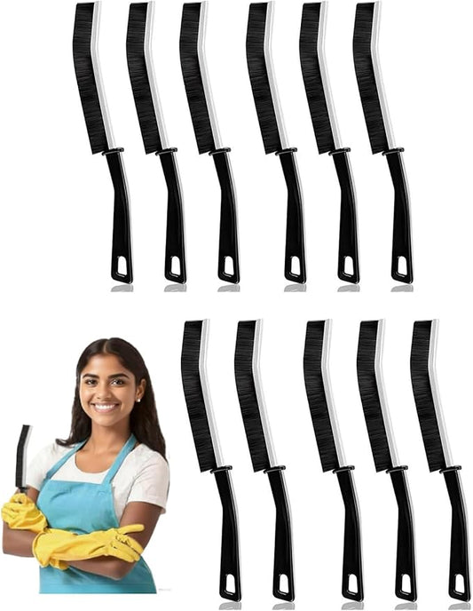 11 PCS Crevice Cleaning Brush,Hard Bristle Crevice Cleaning Brush,Crevice Cleaning Tool is Effective to Clean The Small Gap of Kitchen, tolilet and Windows.