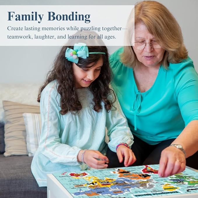 Eyewitness Discovery Puzzle Endangered Species, 100 Piece Jigsaw for Kids, Educational Learning Toy for Boys & Girls, Children Ages 5+