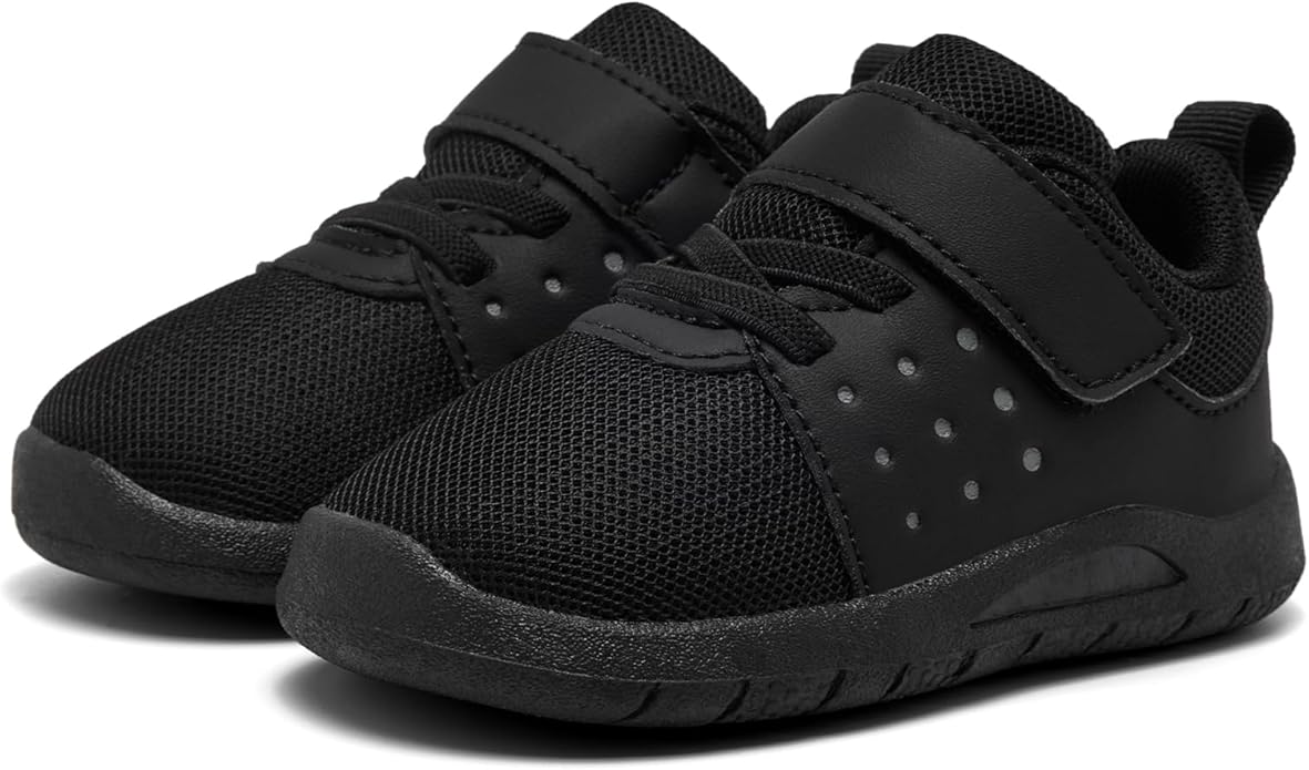 MORENDL Toddler Baby Shoes 0-4 Years Boy Girl Lightweight Breathable Non-Slip Sports Sneakers Running Walking Tennis Barefoot Shoes