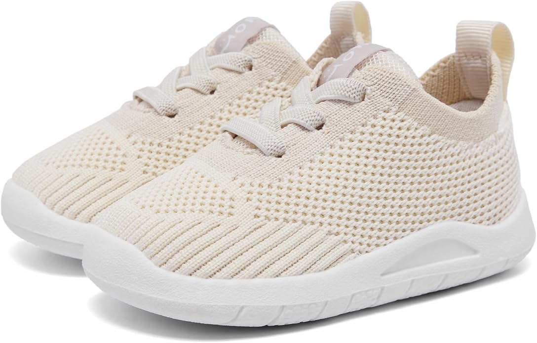 MORENDL Toddler Shoes Baby Walking Sock Shoes Infant Sneakers 0-4 Years Boy Girl Barefoot Tennis Shoe Non-Slip Brethable