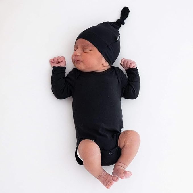 KYTE BABY Unisex Bamboo Rayon Baby Beanie Soft Knotted Cap