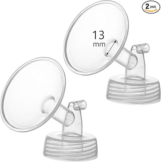 13mm Flange Compatible with Spectra S1 S2 9 Plus Synergy Gold Breastpump Replacement to Spectra Pump Parts and Spectra Flange; Not Original; Replaces Spectra Shield