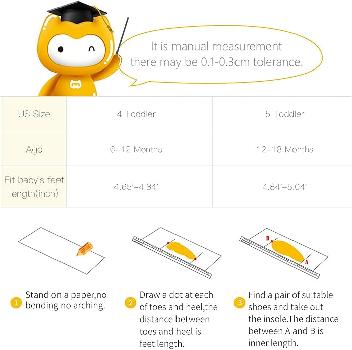 BMCiTYBM Baby Shoes Infant Boy Girl First Walker Shoes Toddler Walking Shoes Lightweight Non-Slip Sneakers for 6 9 12 18 24 Months