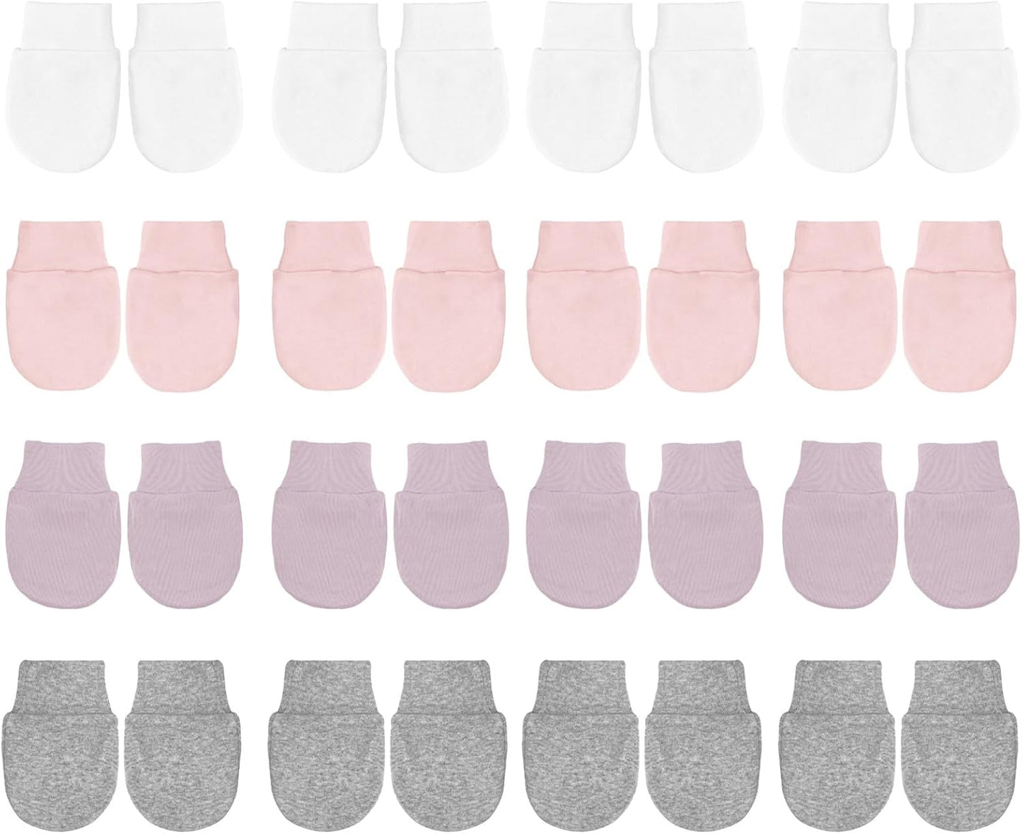 No Scratch Baby Mittens Newborn Infant Toddler Mittens Soft Elastic Wrist Gloves Mitten for 0-6 Months Boys Girls