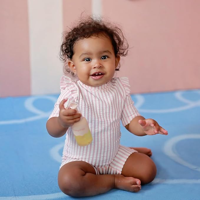 Babyology - Calming baby oil for Newborn with Baby essential oils - 3,38 Fl. Oz (100ml) - Lavender - Nourishing and Moisturizing Massage for Bonding