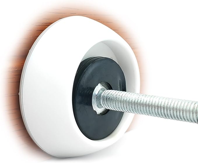 Vmaisi Baby Gate Wall Protector - Protect Walls from Pressure Mounted Pet Dog Gates, 4 Pack White