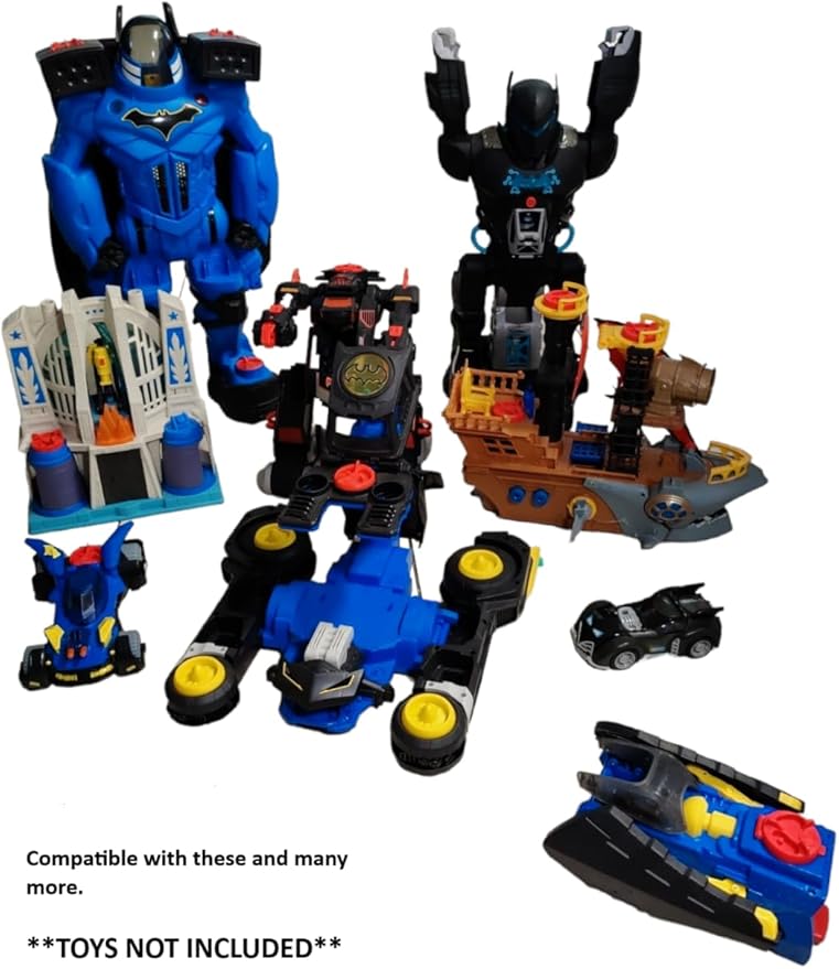 Replacement Discs Projectiles Missiles Bullets for Fisher Price Imaginext DC Super Friends (Yellow 10 Projectiles)