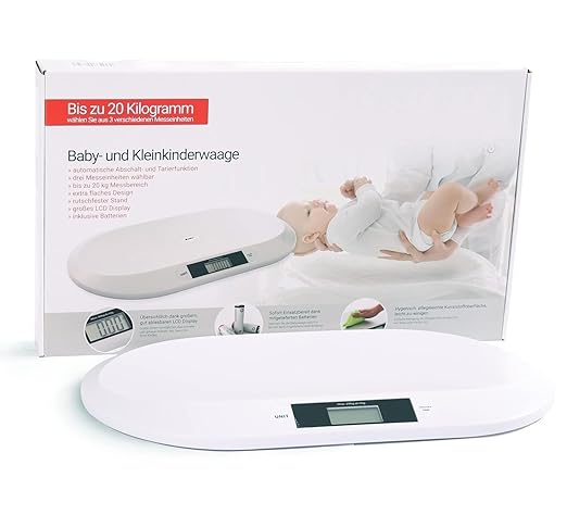 SIKE Feline Scale, Digital Portable Pet Dog Cat Scale; Comfort Baby Scale, 44 Pound Capacity, 3 Weighing Modes, Accurate Digital Scale for Infants, Toddlers, and Babies