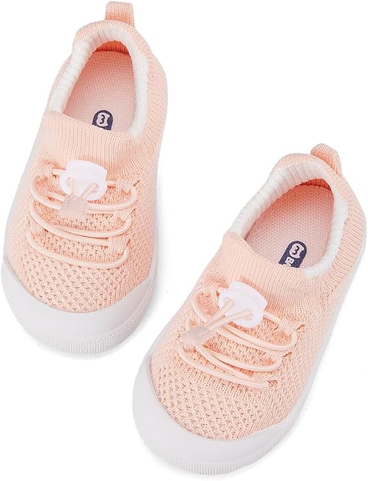 BMCiTYBM Baby Sneakers Girls Boys Lightweight Breathable Mesh First Walkers Shoes 6-24 Months