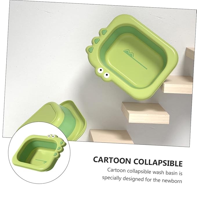 Kisangel Boy Girl Wash Basin Premium Newborn Washbasin Compact Design for Boy Girl Lightweight for Showers and