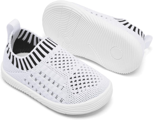 MORENDL Baby Toddler Walking Socks Non-Slip Breathable Unisex Casual Sneakers