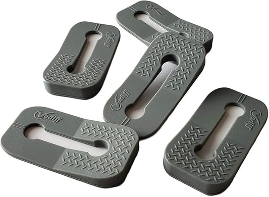 2025 Mom's Choice Winner- Gas Stove Knob Locks - Gray Silicone Stove Knob Safety Covers for Toddlers, Pets - Child Proof Universal Size Knobs - Baby Proofing Protectors for Electric Stoves- 5Pcs