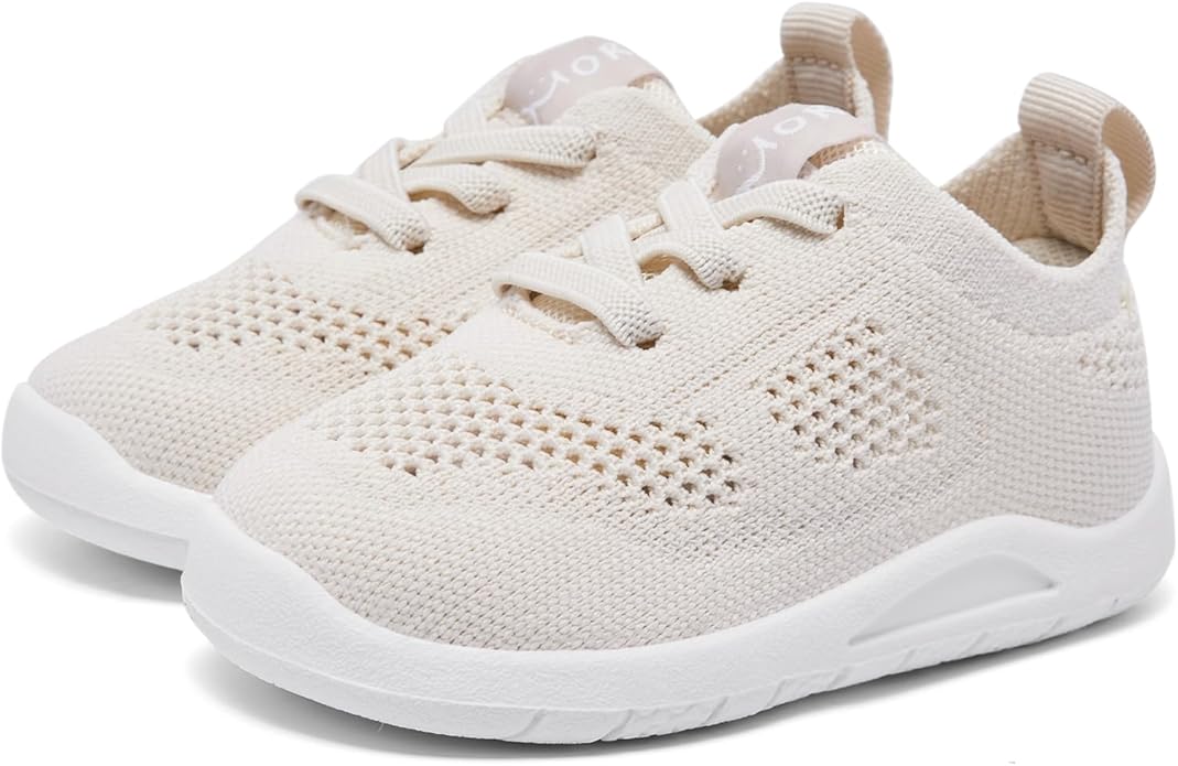 MORENDL Toddler Shoes Baby Walking Sock Shoes Infant Sneakers 0-4 Years Boy Girl Barefoot Tennis Shoe Non-Slip Brethable