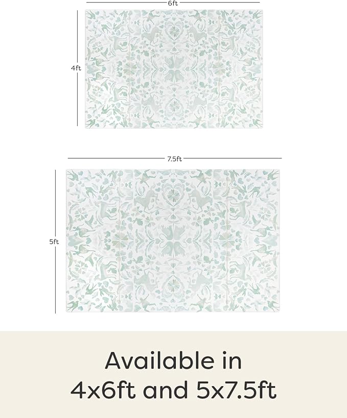 House of Noa Foldable Baby Tumbling Mat – Foldable Kids Play Mat | Durable, Stylish, and Cushioned Design