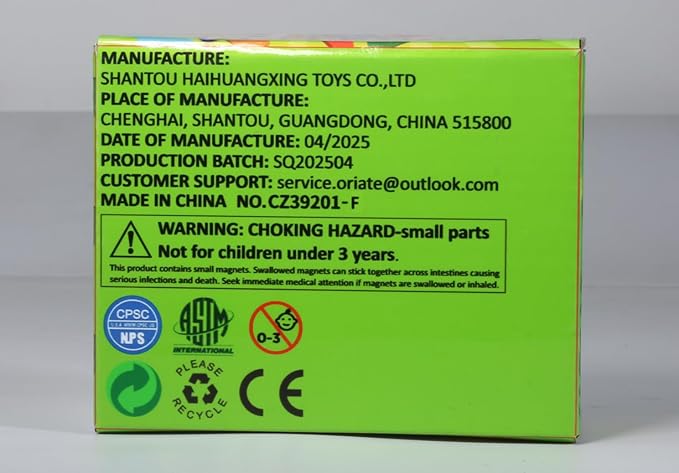 Oriate Farm Animals Fences Magnetic Tiles, 18pcs Magnet Fencing Compatible Garden Farming Zoo Dinosaur, Kids Magnetic Structural Construction Magnets Tile Building Blocks Toys Accessory