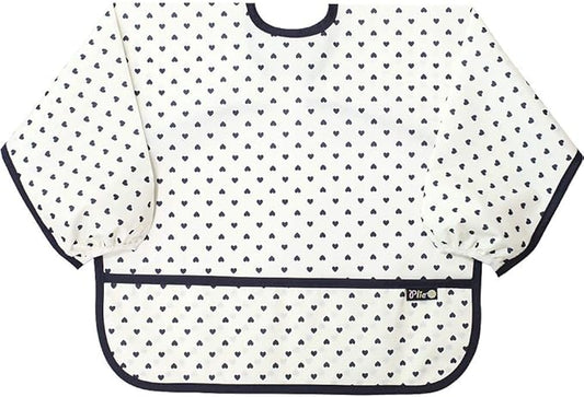 Long Sleeve Waterproof Bib for Toddlers – Feeding Smock for Baby Mealtime, Self-Feeding, Painting & Messy Play, BPA-Free