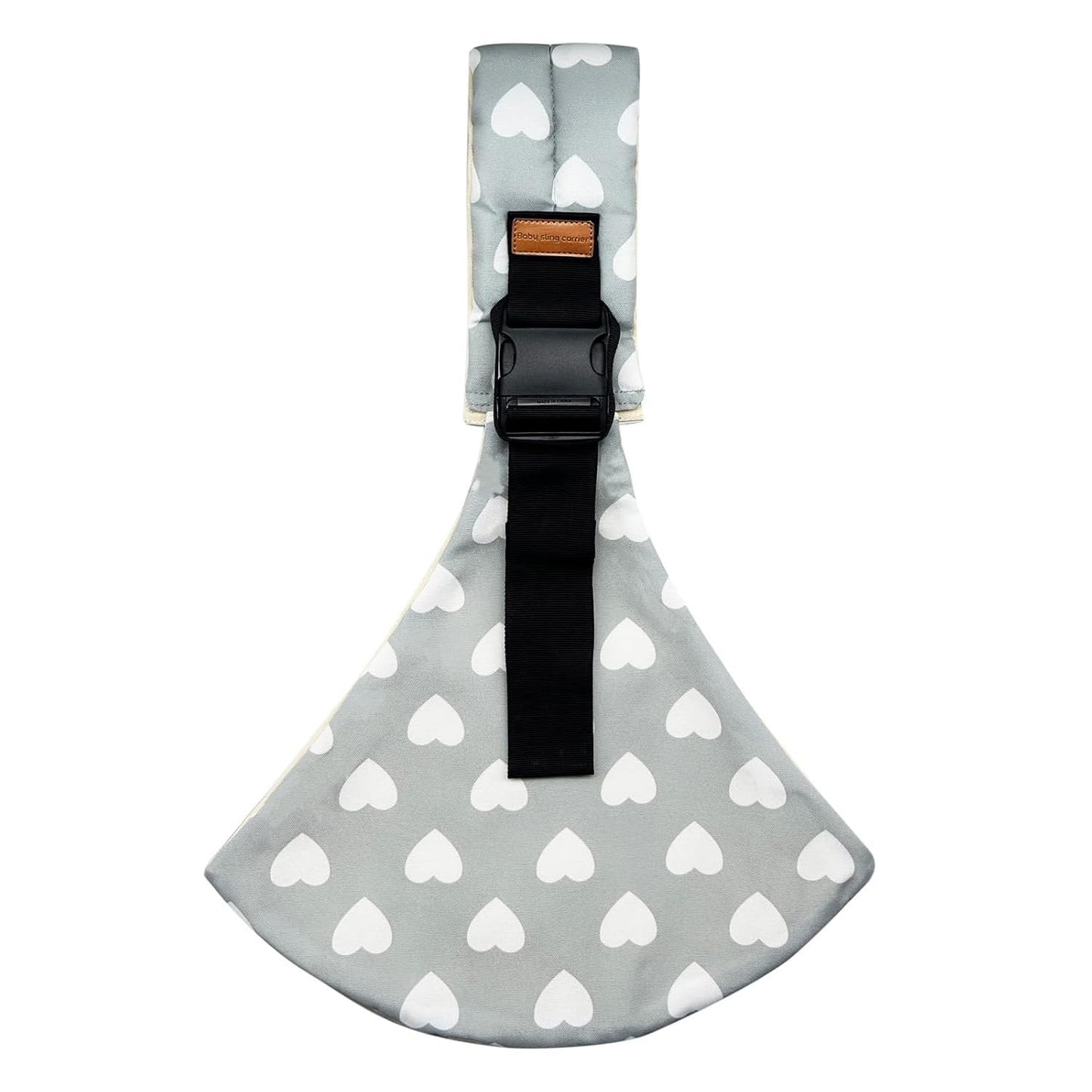 Baby Sling Carrier Newborn to Toddler Adjustable One-Shoulder Design with Hip Seat Support, Labor-Saving Baby Wraps Carrier 10-30 lbs(Heart)