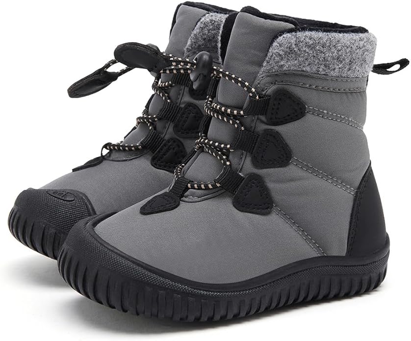 BMCiTYBM Toddler Baby Winter Snow Boots Boy Girl Faux Fur Warm Non Slip First Walking Infant Shoes