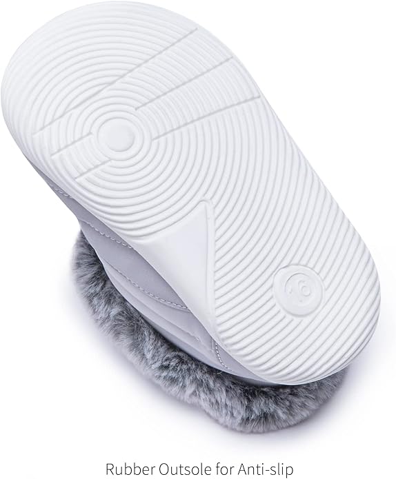 BMCiTYBM Baby Boy Girl Snow Boots Waterproof Winter Warm Booties Nonslip Lightweight Outdoor Shoes for First Walkers 6 9 12 18 24 Months(Infant/Toddler)