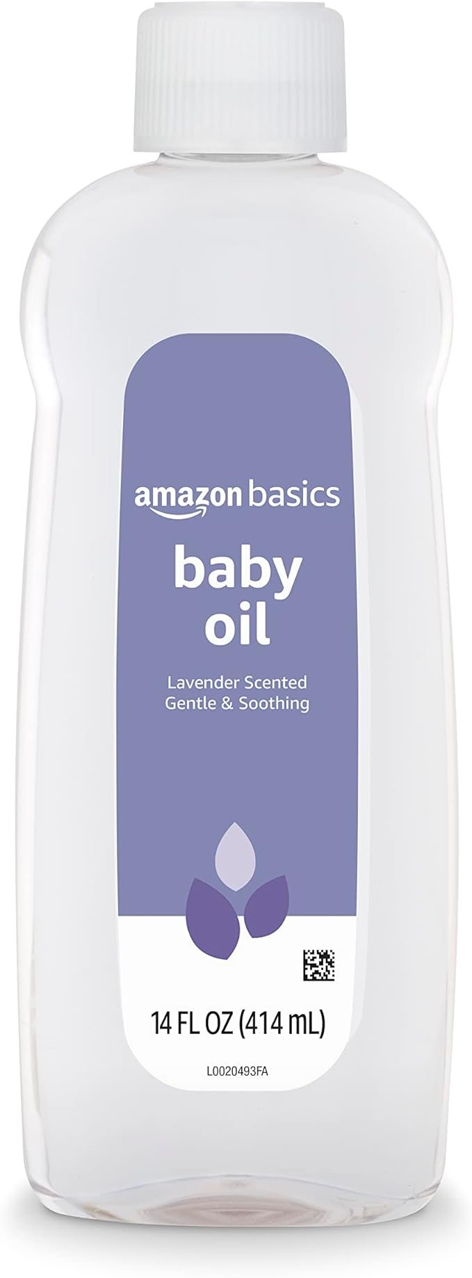 Amazon Basics Baby Oil, Lavender Scented, 14 Fluid Ounce, 1-Pack (Previously Solimo)