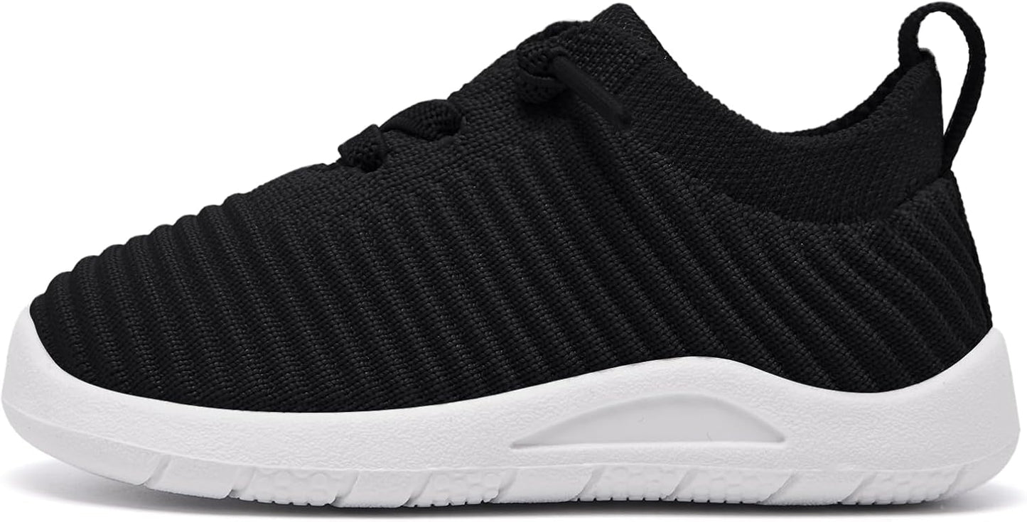 MORENDL Toddler Shoes Baby Walking Sock Shoes Infant Sneakers 0-4 Years Boy Girl Barefoot Tennis Shoe Non-Slip Brethable