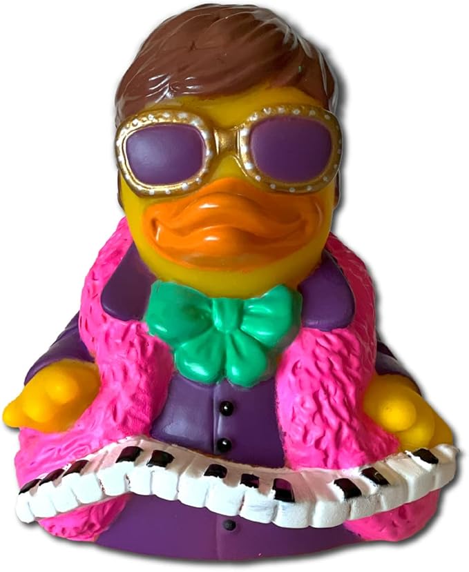 CelebriDucks - Quackodile Flock - Floating Rubber Ducks - Collectible Bath Toy Gift for Kids & Adults of All Ages