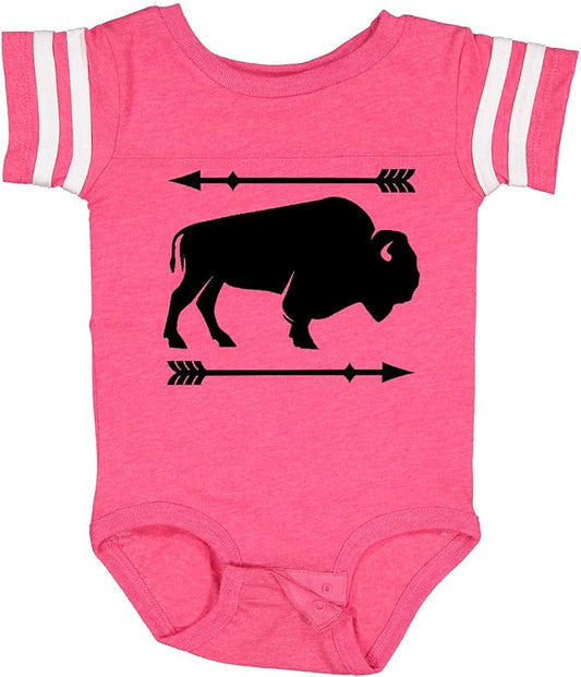 inktastic Buffalo Cute Animal Western Baby Bodysuit