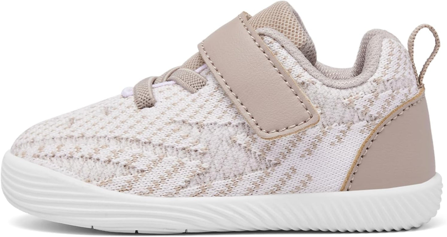 MORENDL Toddler Sneakers Baby Boys & Girls Barefoot Shoes Lightweight Breathable Walking Running Tennis Athletic Sport Shoes