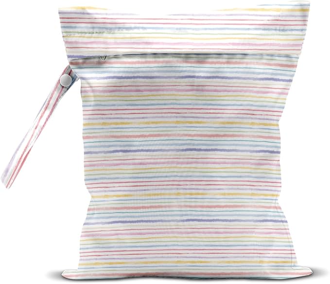 Wet Bag, Wet Dry Bag, Wet Bag for Swimsuit, Travel, Beach, Pool, Diapers, Dirty Yoga Gym Clothes, Makeup Bag, Waterproof Tropical Palm Leaves Decor Jungle Palm Leaf Favors