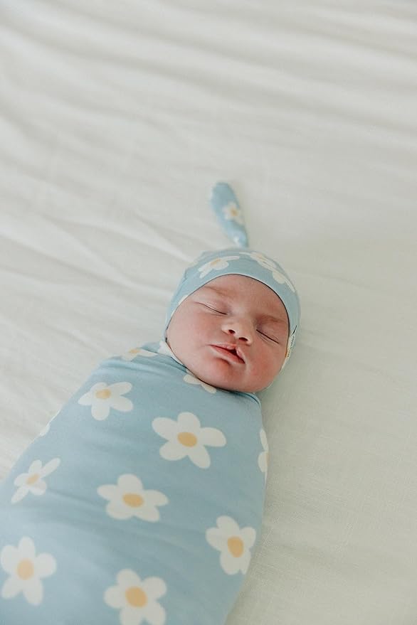Copper Pearl Baby Swaddle Blanket - Premium Knit Baby Blanket, Large Soft Stretchy Receiving Blankets for Baby Boy and Girl, Swaddles for Newborn, Infant, and Toddler (Della)