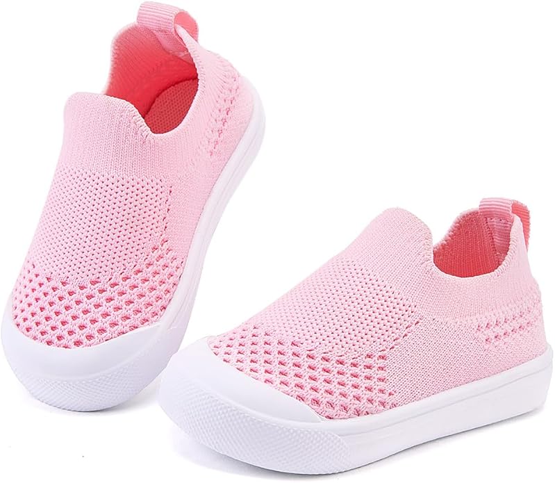 BMCiTYBM Baby Sneakers Girls Boys Lightweight Breathable Mesh First Walkers Shoes 6-24 Months