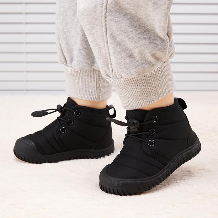 BMCiTYBM Toddler Baby Winter Snow Boots Boy Girl Faux Fur Warm Non Slip First Walking Infant Shoes