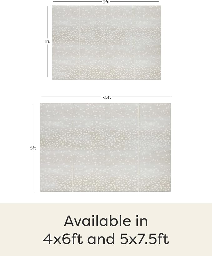 House of Noa Foldable Baby Tumbling Mat – Foldable Kids Play Mat | Durable, Stylish, and Cushioned Design